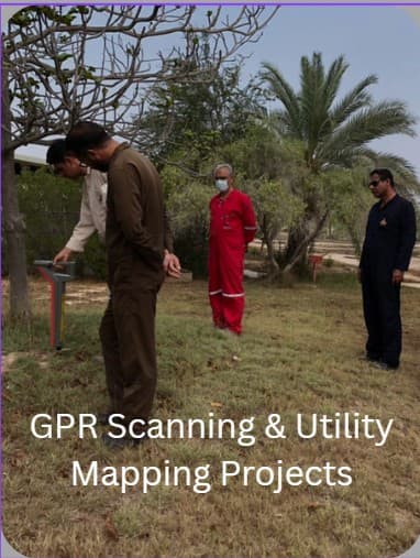 اسکن GPR و نقشهبرداری تاسیسات